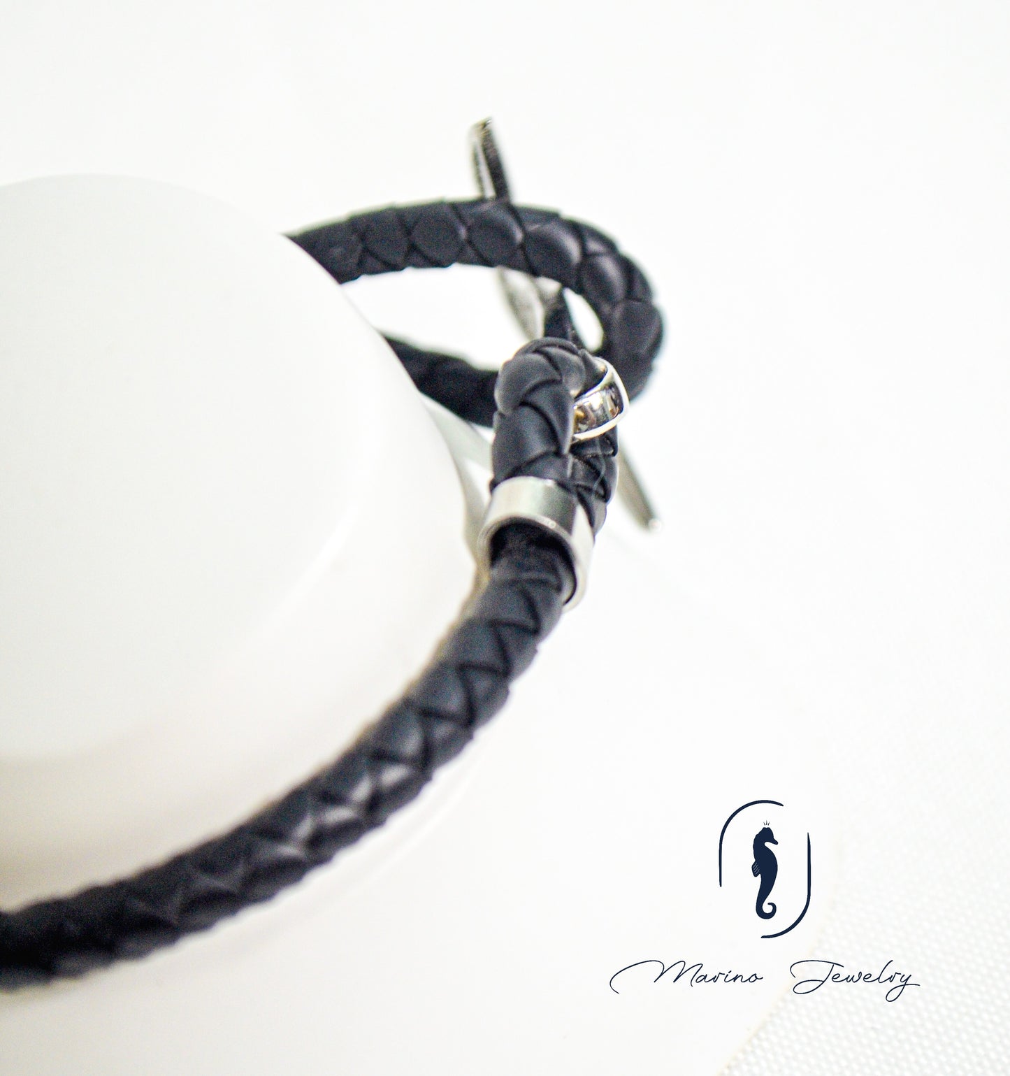 Black & Silver Bracelet I