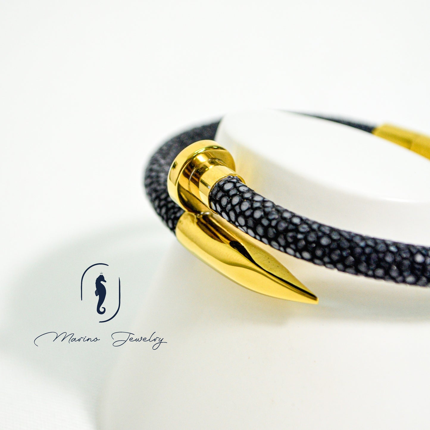Black & Gold Stingray Bracelet I