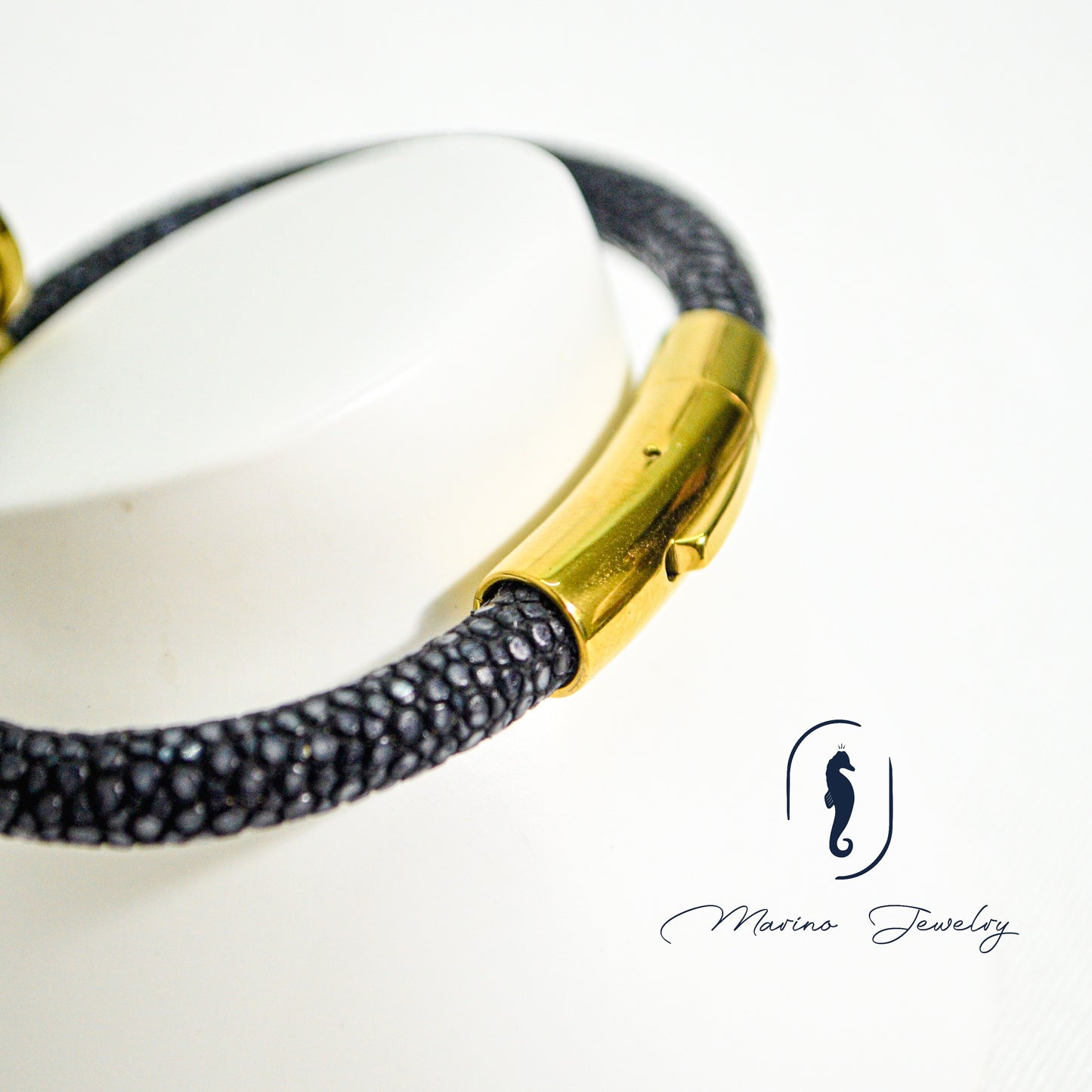Black & Gold Stingray Bracelet I
