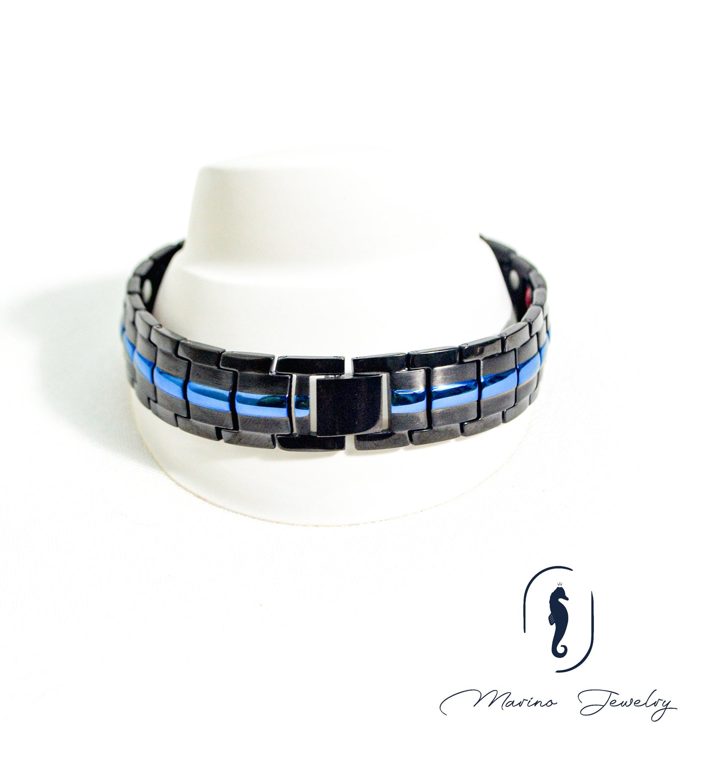 Black & Blue Bracelet I