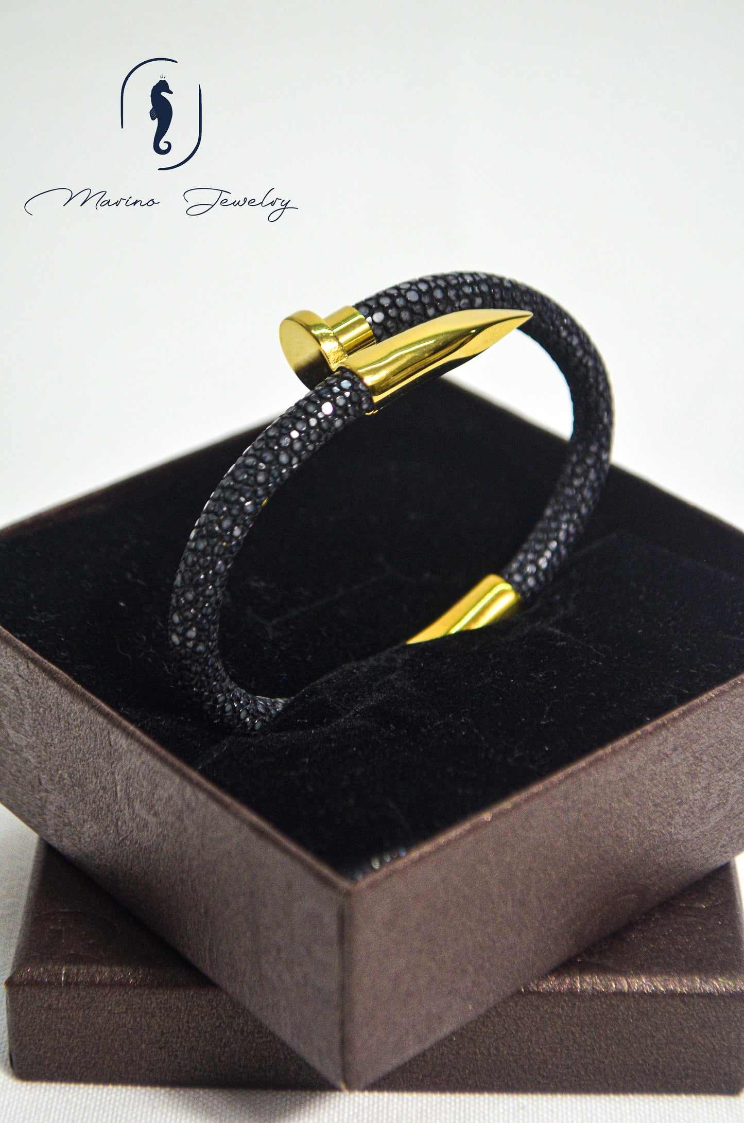 Black & Gold Stingray Bracelet I