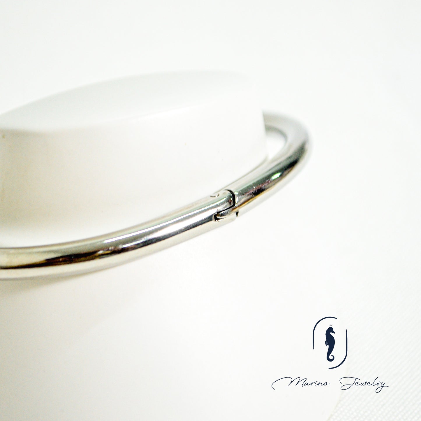 Silver Nail Bracelet