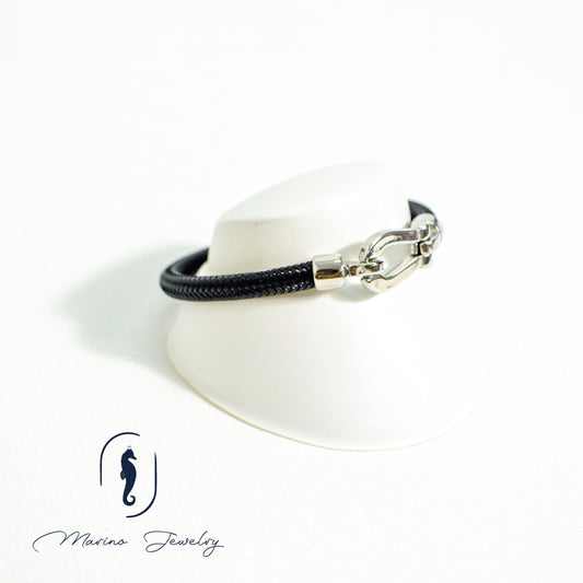 Black & Silver Bracelet IV